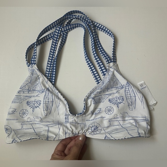 Vineyard Vines Gingham bikini top size S - Picture 3 of 7